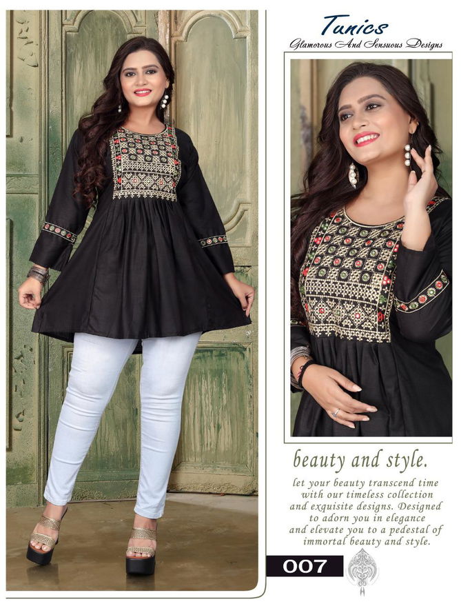 Beauty Queen Tunics 1 Fancy Ethnic Wear Designer Top Collection